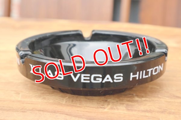 画像1: dp-241106-120 LAS VEGAS HILTON GLASS ASHTRAY