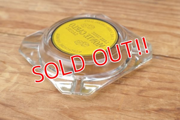 画像4: dp-260601-12 LAKE TAHOE MONTE CARLO CASINO GLASS ASHTRAY