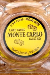 画像: dp-260601-13 LAKE TAHOE MONTE CARLO CASINO GLASS ASHTRAY