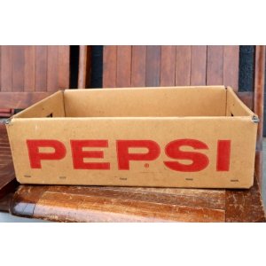 画像: dp-260601-24 PEPSI 1970's Cardboard Crate Box
