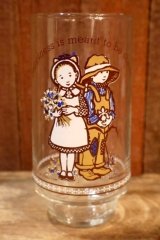 画像: gs-250618-11 Holly Hobbie / Coca-Cola 1970's Novelty Glass