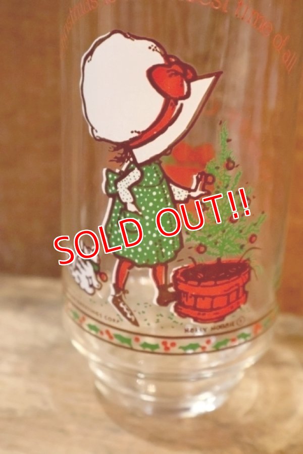 画像2: gs-250618-14 Holly Hobbie / Coca-Cola 1970's Novelty Glass