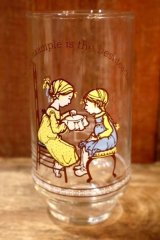 画像: gs-250618-13 Holly Hobbie / Coca-Cola 1970's Novelty Glass