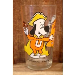 画像: gs-251201-07 Under Dog / Arby's 1970's Novelty 11 oz. Glass