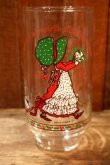 画像1: gs-250618-16 Holly Hobbie / Coca-Cola 1970's Novelty Glass