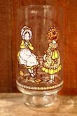 画像1: gs-250618-10 Holly Hobbie / Coca-Cola 1970's Novelty Glass