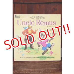 画像: nt-260601-02 WALT DISNEY'S Uncle Remus 1959 LP Record