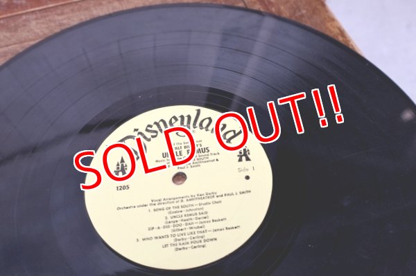 画像11: nt-260601-02 WALT DISNEY'S Uncle Remus 1959 LP Record