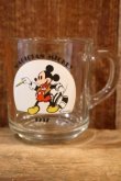 画像1: gs-250205-12 【色褪せあり】Mickey Mouse / Anchor Hocking 1970's Mug "MAGICIAN MICKEY"