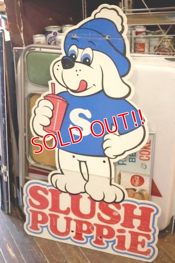 画像1: ct-260204-05 SLUSH PUPPiE / 1990's Plastic Sign