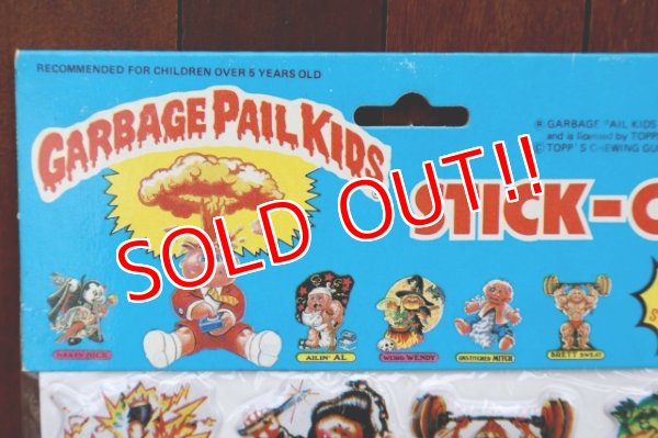 画像2: nt-260701-01 GARBAGE PAIL KIDS 1986 Imperial STICK-ONS STICKERS (B)