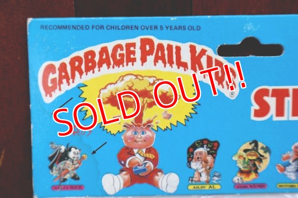 画像2: nt-260701-01 GARBAGE PAIL KIDS 1986 Imperial STICK-ONS STICKERS (A)