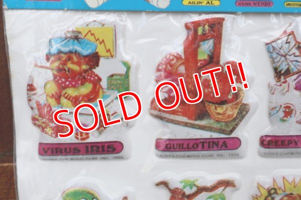 画像4: nt-260701-01 GARBAGE PAIL KIDS 1986 Imperial STICK-ONS STICKERS (A)