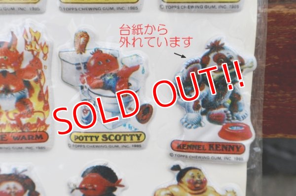 画像7: nt-260701-01 GARBAGE PAIL KIDS 1986 Imperial STICK-ONS STICKERS (B)