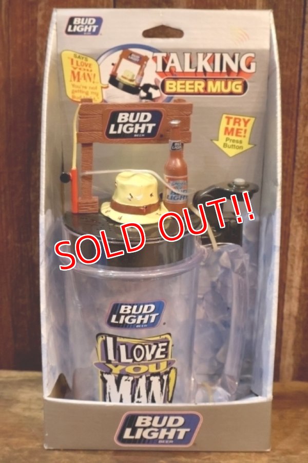 画像1: ct-251008-01 Budweiser 1997 BUD LIGHT TALKING BEER MUG