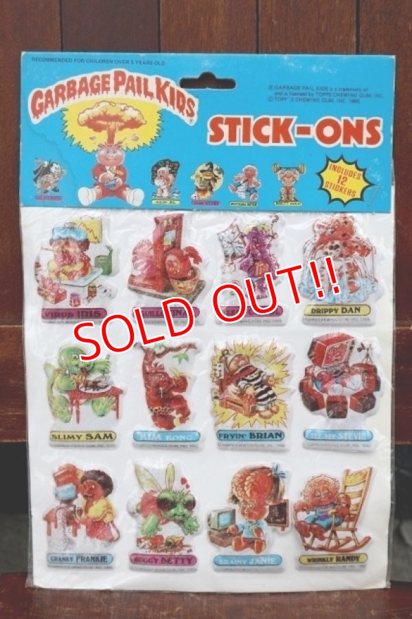 画像1: nt-260701-01 GARBAGE PAIL KIDS 1986 Imperial STICK-ONS STICKERS (A)