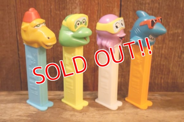 画像5: pz-201101-01 Crazy Animals / 1990's PEZ Dispenser Set