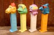 画像4: pz-201101-01 Crazy Animals / 1990's PEZ Dispenser Set