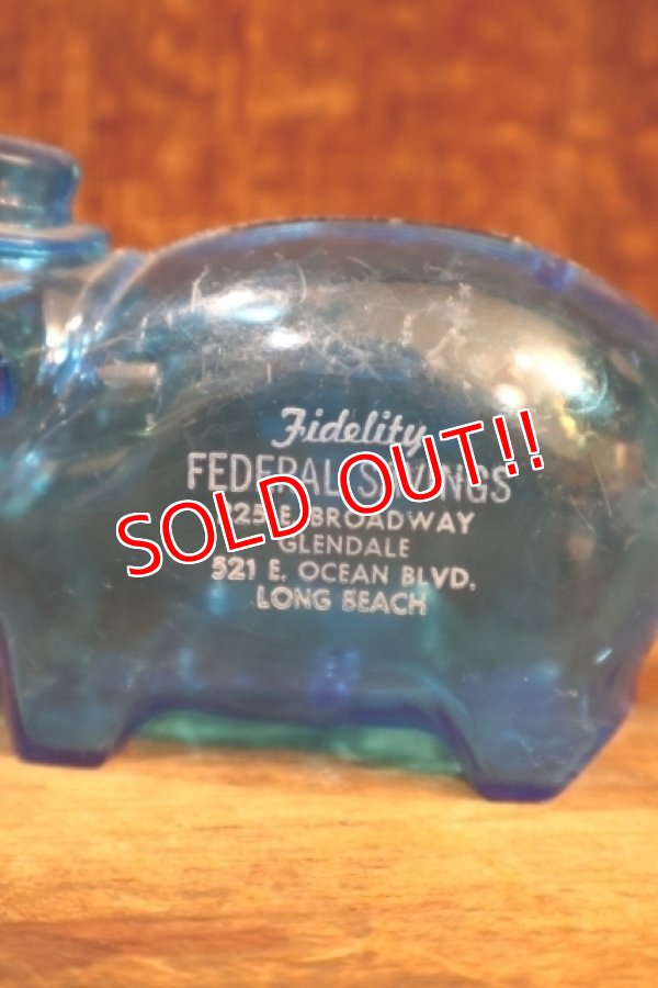 画像3: nt-260204-05 Fidelity FEDERAL SAVINGS 1960's Piggy Bank