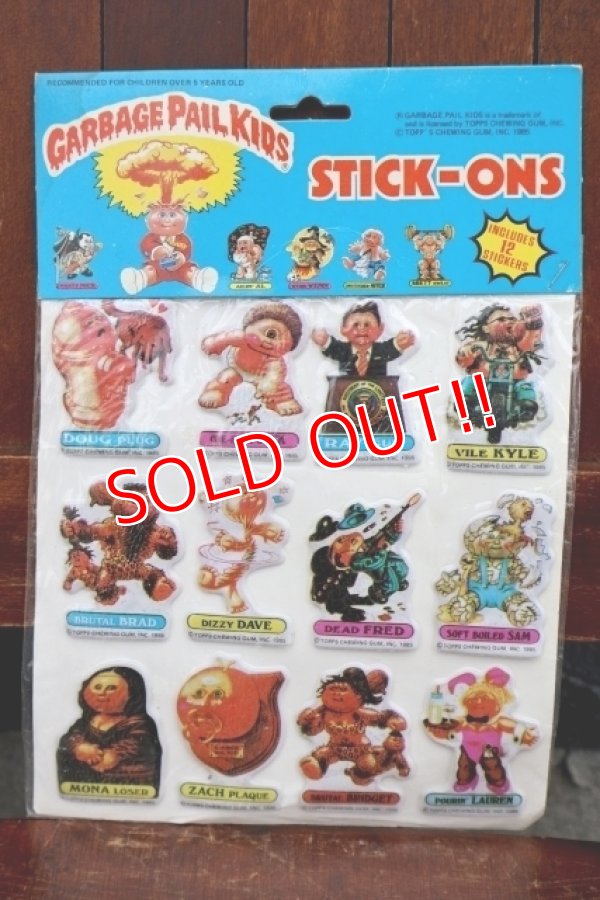 画像1: nt-260701-01 GARBAGE PAIL KIDS 1986 Imperial STICK-ONS STICKERS (C)