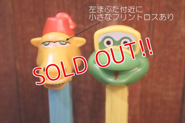 画像2: pz-201101-01 Crazy Animals / 1990's PEZ Dispenser Set