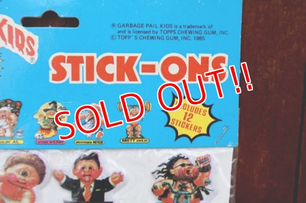 画像3: nt-260701-01 GARBAGE PAIL KIDS 1986 Imperial STICK-ONS STICKERS (C)