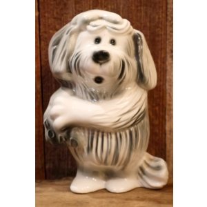 画像: ct-260106-05 FORD / 1950's-1960's Shaggy Dog Ceramic Coin Bank
