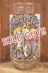 画像: gs-260601-06 Muppets / McDonald's 1981 "The Great Muppet Caper!" Miss Piggy Glass