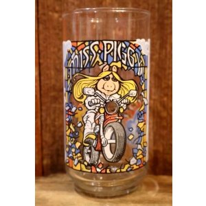 画像: gs-260601-06 Muppets / McDonald's 1981 "The Great Muppet Caper!" Miss Piggy Glass