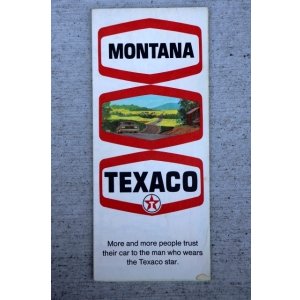 画像: dp-220301-21 TEXACO 1969 Road Map "MONTANA"