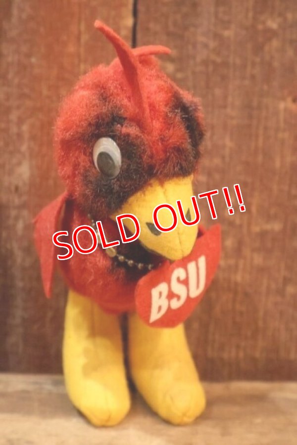 画像3: ct-250908-01 Collegiate 1950's-1960's College Mascot Doll "BSU" Bird
