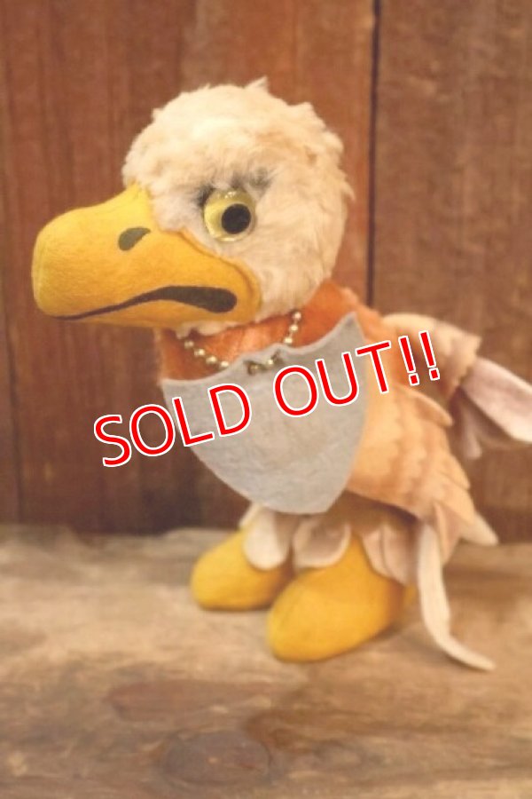 画像1: ct-250908-01 Collegiate 1950's-1960's College Mascot Doll "W" Bird