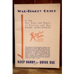 画像: ct-260401-03 Reddy Kilowatt / 1940' WAR-TIMELY GUIDE