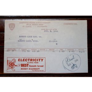 画像: ct-260401-03 Reddy Kilowatt 1940's Northern States Power Company Commercial (D)