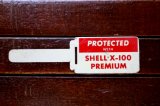 画像: dp-260701-01 SHELL X-100 PREMIUM LAST OIL CHANGE TAG (A)