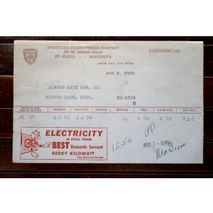 画像: ct-260401-03 Reddy Kilowatt 1940's Northern States Power Company Commercial (A)