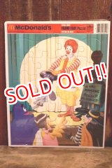 画像: ct-260325-31 McDonald's / GOLDEN 1980's FRAME-TRAY Puzzle