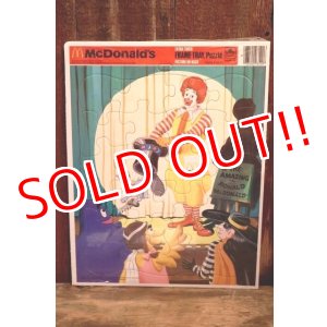 画像: ct-260325-31 McDonald's / GOLDEN 1980's FRAME-TRAY Puzzle