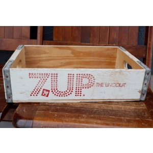 画像: dp-260601-21 7 Up / THE UNCOLA 1968-1970 Wood Crate Box