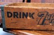 画像2: dp-260601-20 DRINK 7 Up DAIRY/ 1960's Wood Crate Box
