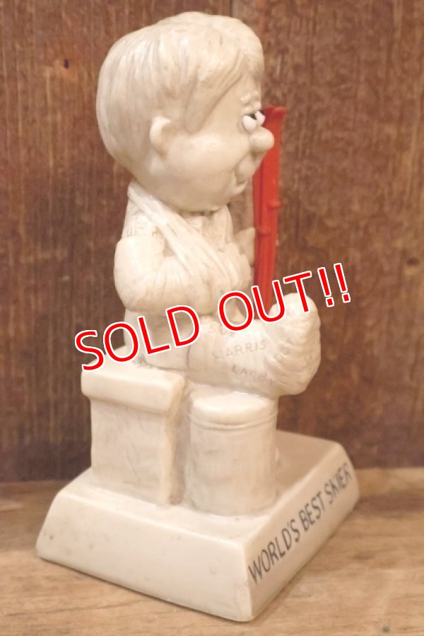 画像3: ct-220901-15 R& W BERRIES 1970's Message Doll "WORLD'S BEST SKIER"