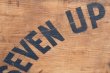 画像2: dp-260601-18 SEVEN UP 7 Up / 1960's Wood Crate Box