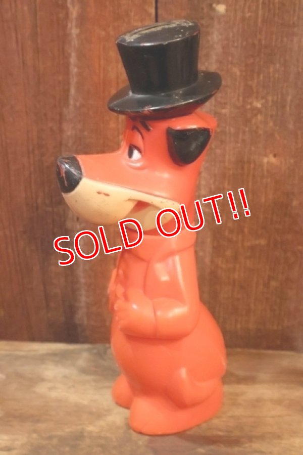 画像5: ct-260401-08 Huckleberry Hound / Knickerbocker 1960's Plastic Coin Bank