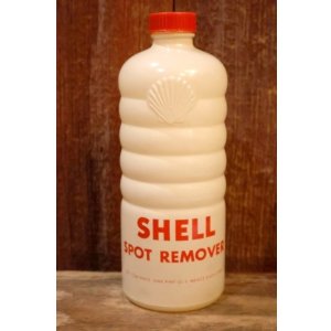 画像: dp-260801-03 SHELL SPOT REMOVER U.S. ONE PINT GLASS BOTTLE