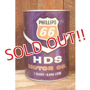 画像: dp-260801-09 PHILLIPS 66 HDS MOTOR OIL ONE U.S. QUART CAN