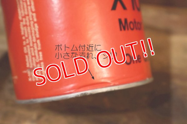 画像5: dp-260801-08 SHELL Shell X 100 MOTOR OIL ONE U.S. QUART CAN