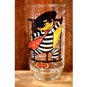 画像: gs-260801-07 McDonald's / 1977 McDONALDLAND Action Series Glass "Hamburglar"