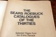 画像4: dp-260801-06 SEARS ROEBUCK and CO CATALOGUES OF 1930's (1978年製)