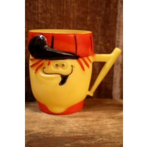 画像: ct-251201-49 Pillsbury / Funny Face Plastic Mug 1969 "Lefty Lemon"