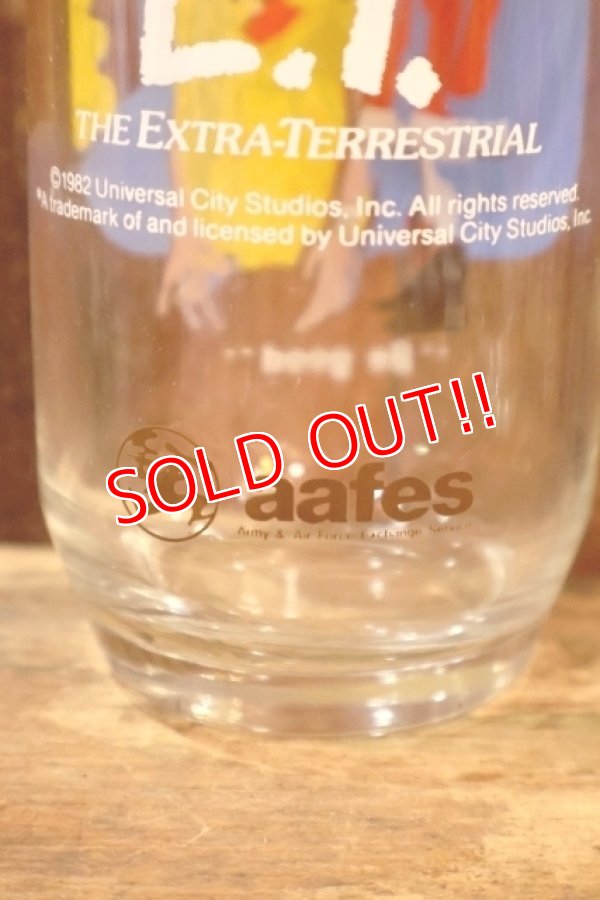 画像5: gs-260801-16 E.T. / AAFES 1982 Glass "Be good" (A)